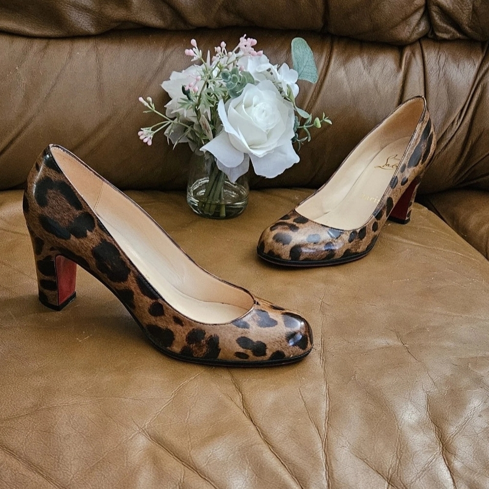 Christian Louboutin Leopard Print Heels